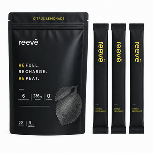 Reevë Zero-Sugar Electrolytes - Citrus Lemonade | 30 Servings