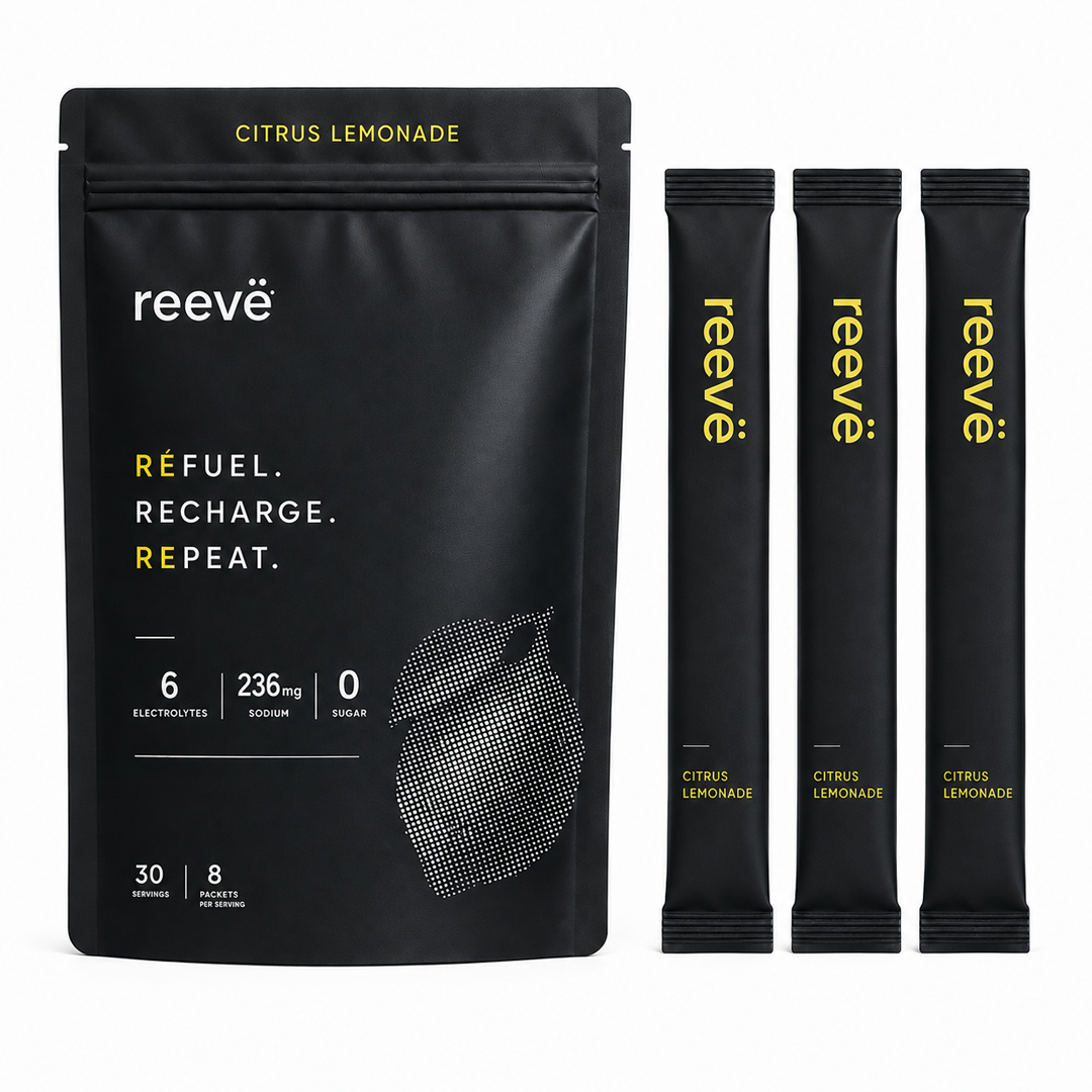 Reevë Zero-Sugar Electrolytes - Citrus Lemonade | 30 Servings
