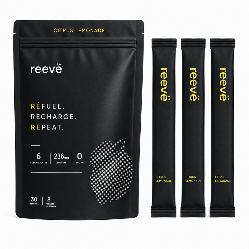 Reevë Zero-Sugar Electrolytes - Citrus Lemonade | 30 Servings