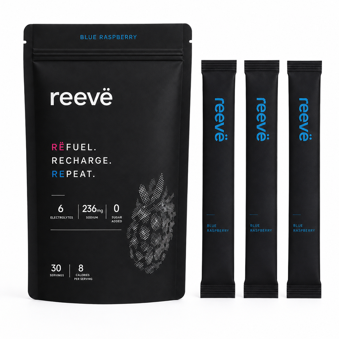Reevë Zero-Sugar Electrolytes - Blue Raspberry | 30 Servings