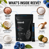 Reevë Zero-Sugar Electrolytes - Blue Raspberry | 30 Servings
