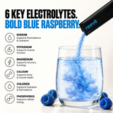 Reevë Zero-Sugar Electrolytes - Blue Raspberry | 30 Servings