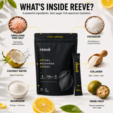 Reevë Zero-Sugar Electrolytes - Citrus Lemonade | 30 Servings